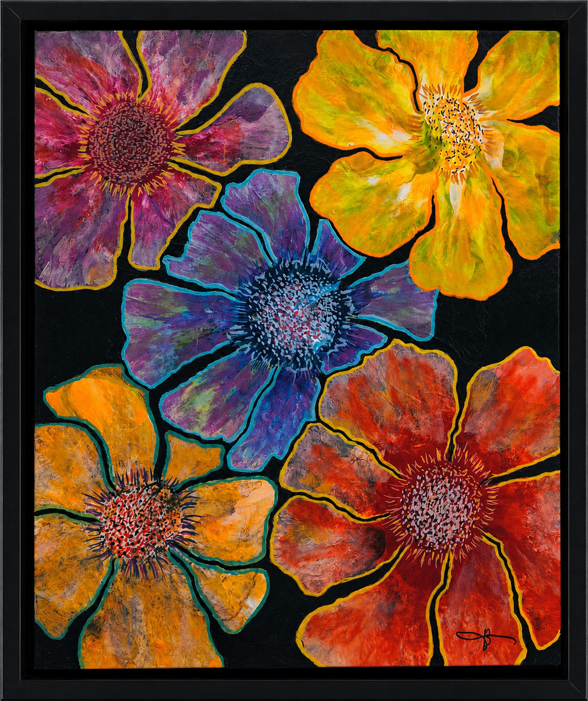 Wild Wonder - painting by Chris Broussard